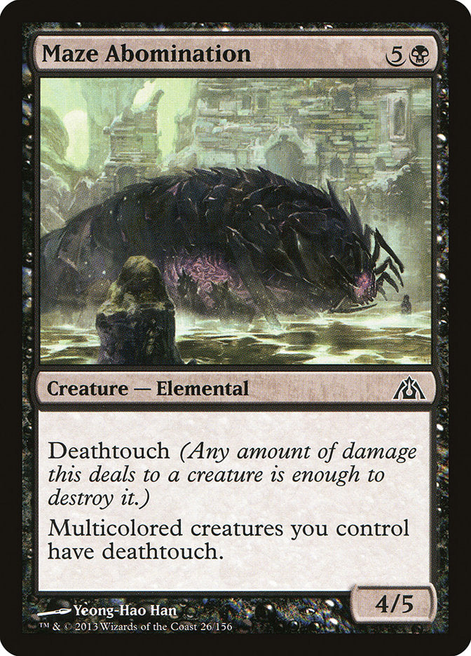Maze Abomination [Dragon's Maze] - Magic: The Gathering - Card Brawlers | Quebec | Canada |
