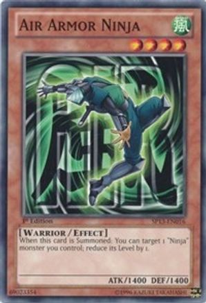Air Armor Ninja [SP13-EN016] Common - Yu-Gi-Oh! - Card Brawlers | Quebec | Canada |