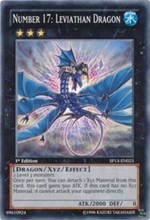 Number 17: Leviathan Dragon [SP13-EN023] Common - Yu-Gi-Oh! - Card Brawlers | Quebec | Canada |