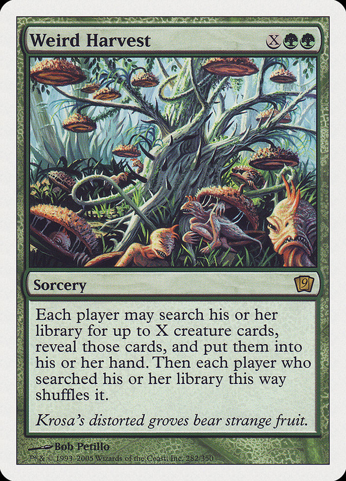 Weird Harvest [Ninth Edition] - Magic: The Gathering - Card Brawlers | Quebec | Canada |