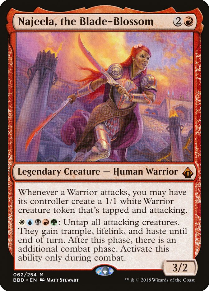 Najeela, the Blade-Blossom [Battlebond] - Magic: The Gathering - Card Brawlers | Quebec | Canada |
