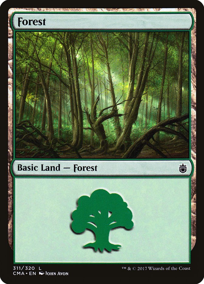 Forest (311) [Commander Anthology] - Magic: The Gathering - Card Brawlers | Quebec | Canada |