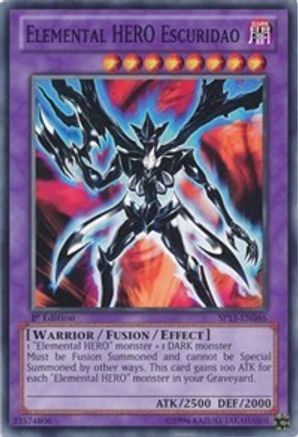Elemental Hero Escuridao [SP13-EN046] Common - Yu-Gi-Oh! - Card Brawlers | Quebec | Canada |