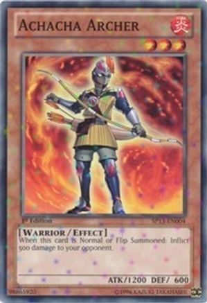 Achacha Archer [SP13-EN004] Starfoil Rare - Yu-Gi-Oh! - Card Brawlers | Quebec | Canada |