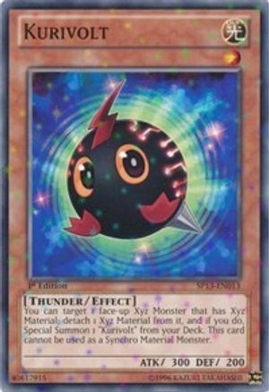Kurivolt [SP13-EN013] Starfoil Rare - Yu-Gi-Oh! - Card Brawlers | Quebec | Canada |