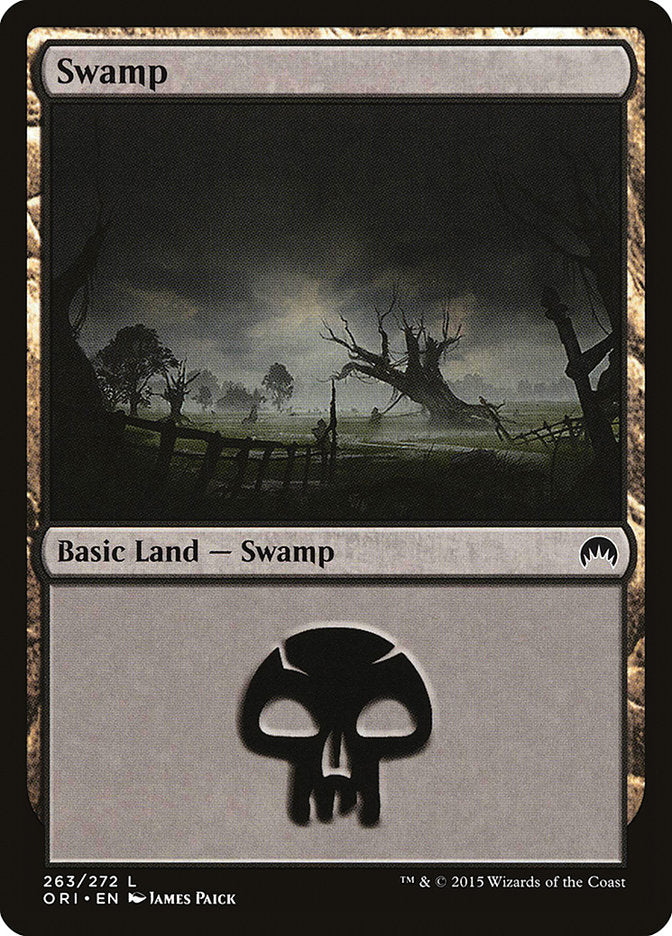 Swamp (263) [Magic Origins] - Magic: The Gathering - Card Brawlers | Quebec | Canada |