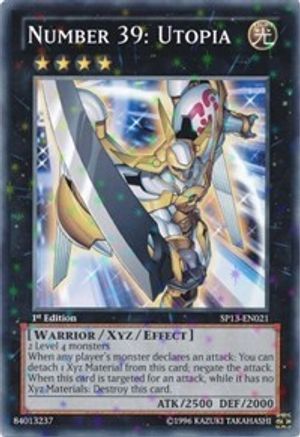 Number 39: Utopia [SP13-EN021] Starfoil Rare - Yu-Gi-Oh! - Card Brawlers | Quebec | Canada |