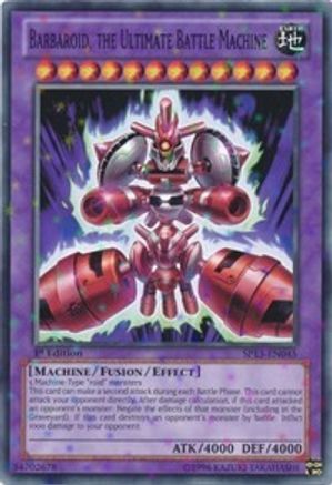Barbaroid, the Ultimate Battle Machine [SP13-EN045] Starfoil Rare - Yu-Gi-Oh! - Card Brawlers | Quebec | Canada |