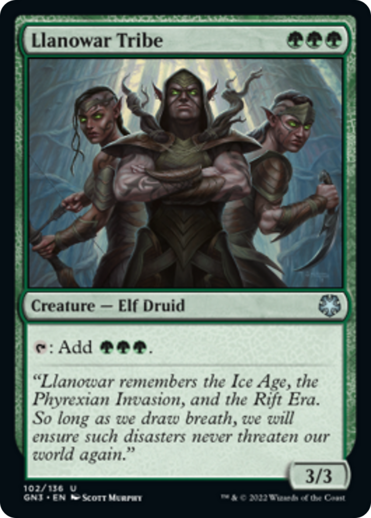 Llanowar Tribe [Game Night: Free-for-All] - Magic: The Gathering - Card Brawlers | Quebec | Canada |