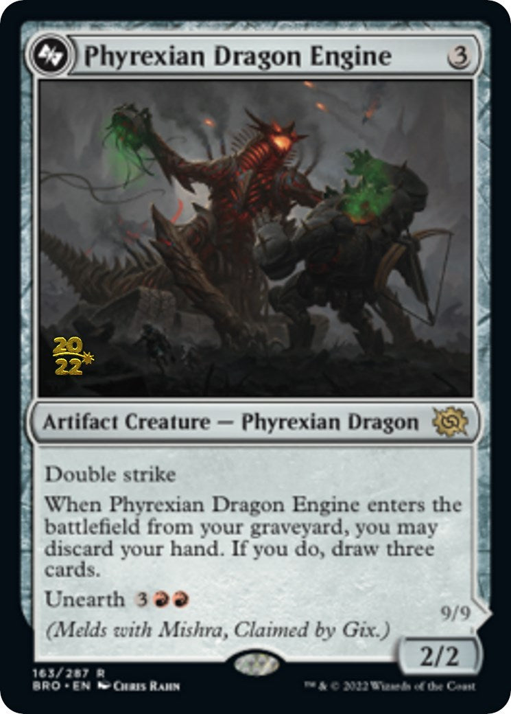 Phyrexian Dragon Engine [The Brothers' War Prerelease Promos] - Magic: The Gathering - Card Brawlers | Quebec | Canada |