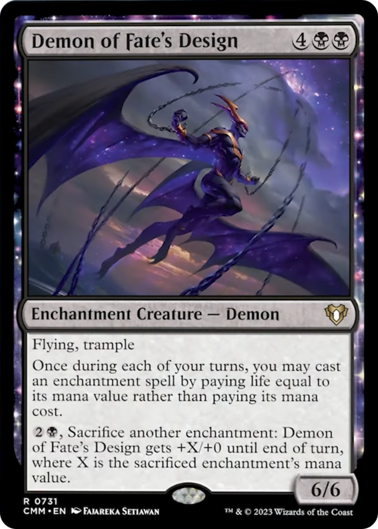 Demon of Fate's Design [Commander Masters] - Magic: The Gathering - Card Brawlers | Quebec | Canada |