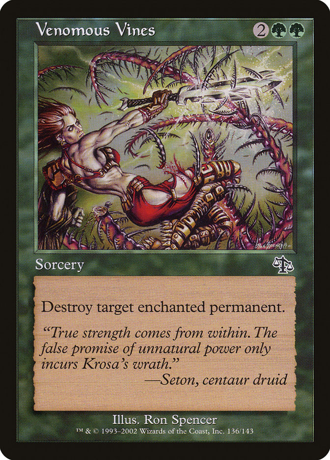 Venomous Vines [Judgment] - Magic: The Gathering - Card Brawlers | Quebec | Canada |
