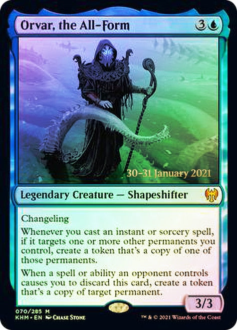 Orvar, the All-Form [Kaldheim Prerelease Promos] - Magic: The Gathering - Card Brawlers | Quebec | Canada |