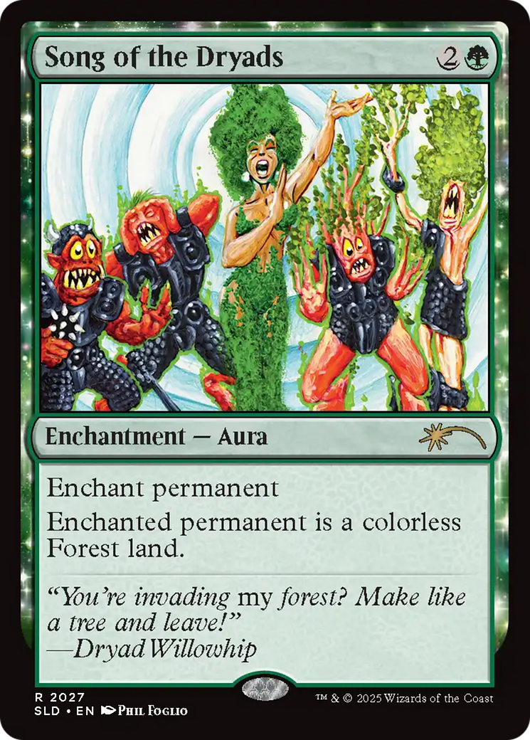 Song of the Dryads (2027) [Secret Lair Drop Series] - Magic: The Gathering - Card Brawlers | Quebec | Canada |