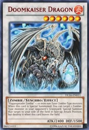 Dragon Doomkaiser (Rouge) [DL16-EN011] Rare 