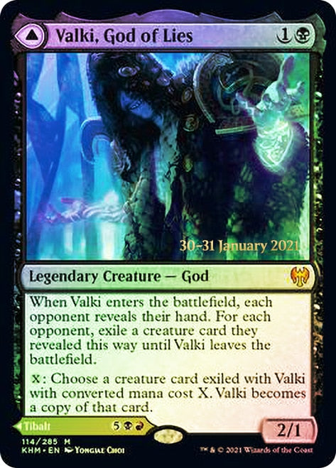 Valki, God of Lies // Tibalt, Cosmic Impostor [Kaldheim Prerelease Promos] - Magic: The Gathering - Card Brawlers | Quebec | Canada |