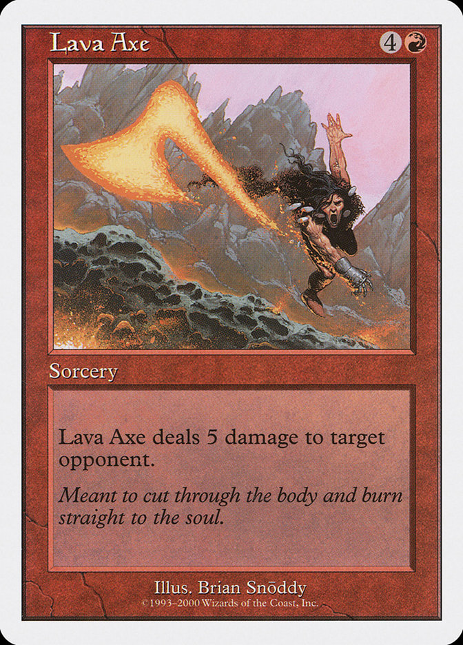 Lava Axe [Starter 2000] - Magic: The Gathering - Card Brawlers | Quebec | Canada |