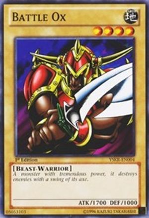 Battle Ox [YSKR-EN004] Common - Yu-Gi-Oh! - Card Brawlers | Quebec | Canada |