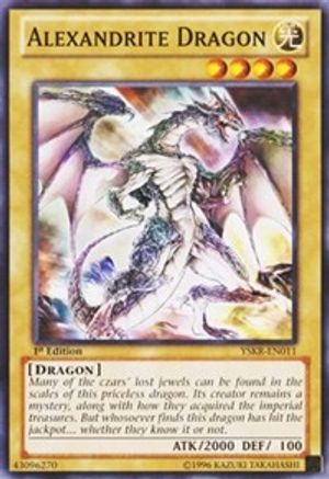 Alexandrite Dragon [YSKR-EN011] Common - Yu-Gi-Oh! - Card Brawlers | Quebec | Canada |