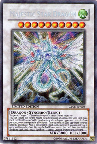 Majestic Star Dragon [CT06-EN003] Secret Rare - Yu-Gi-Oh! - Card Brawlers | Quebec | Canada |