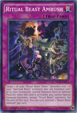 Ritual Beast Ambush [SECE-EN074] Common - Yu-Gi-Oh! - Card Brawlers | Quebec | Canada |