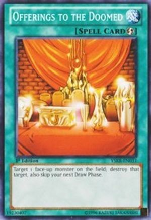 Offerings to the Doomed [YSKR-EN033] Common - Yu-Gi-Oh! - Card Brawlers | Quebec | Canada |