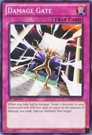 Damage Gate [YSKR-EN048] Common - Yu-Gi-Oh! - Card Brawlers | Quebec | Canada |