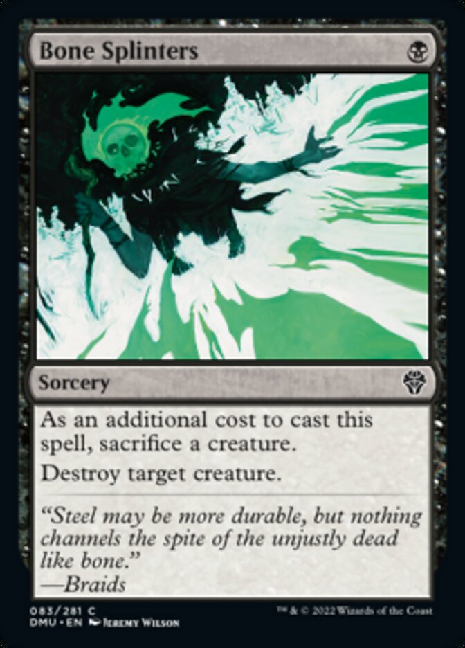 Bone Splinters [Dominaria United] - Magic: The Gathering - Card Brawlers | Quebec | Canada |