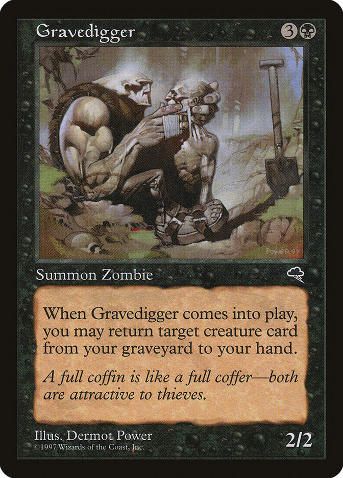 Gravedigger [Tempest] - Magic: The Gathering - Card Brawlers | Quebec | Canada |