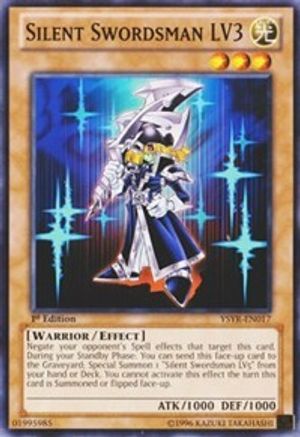 Silent Swordsman LV3 [YSYR-EN017] Common - Yu-Gi-Oh! - Card Brawlers | Quebec | Canada |