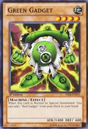Green Gadget [YSYR-EN019] Common - Yu-Gi-Oh! - Card Brawlers | Quebec | Canada |