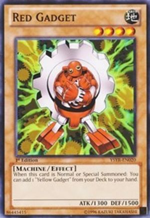 Red Gadget [YSYR-EN020] Common - Yu-Gi-Oh! - Card Brawlers | Quebec | Canada |