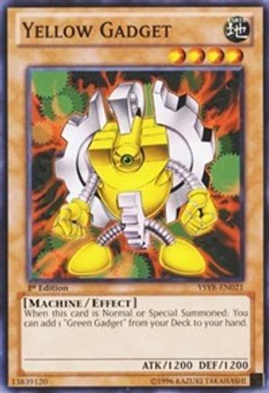 Yellow Gadget [YSYR-EN021] Common - Yu-Gi-Oh! - Card Brawlers | Quebec | Canada |
