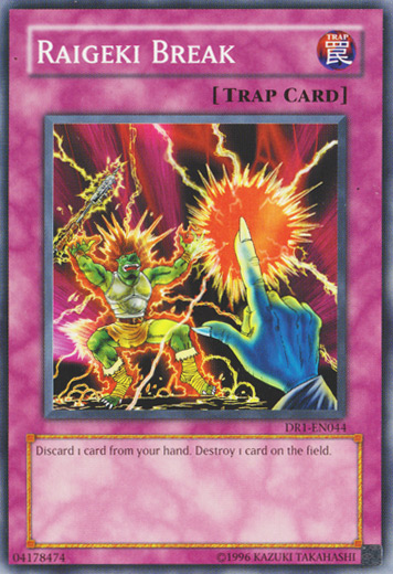Raigeki Break [DR1-EN044] Common - Yu-Gi-Oh! - Card Brawlers | Quebec | Canada |