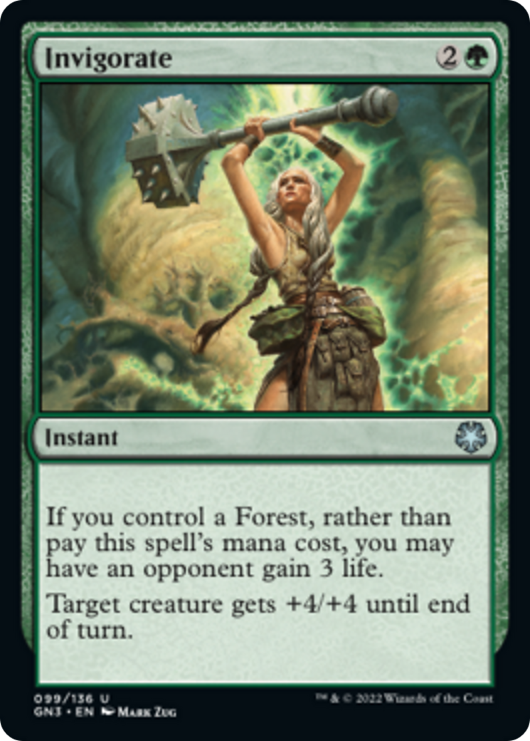 Invigorate [Game Night: Free-for-All] - Magic: The Gathering - Card Brawlers | Quebec | Canada |