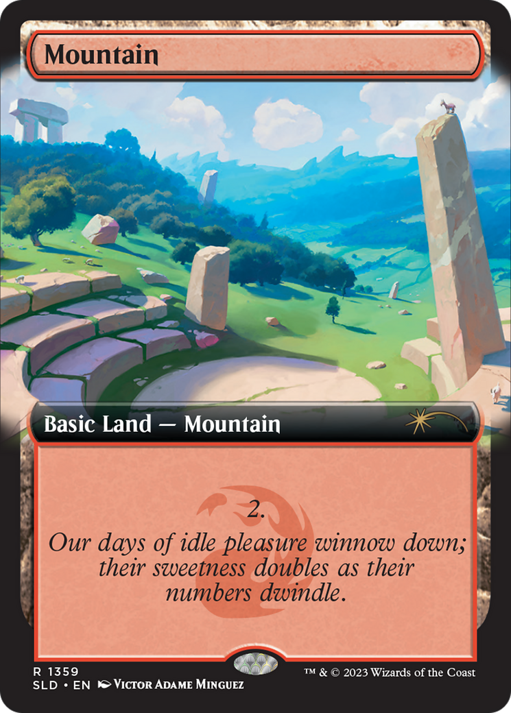 Mountain (1359) [Secret Lair Drop Series] - Magic: The Gathering - Card Brawlers | Quebec | Canada |