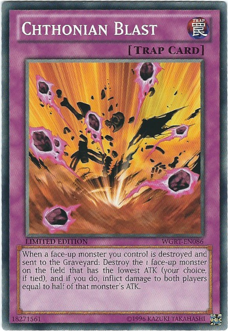 Chthonian Blast [WGRT-EN086] Common - Yu-Gi-Oh! - Card Brawlers | Quebec | Canada |