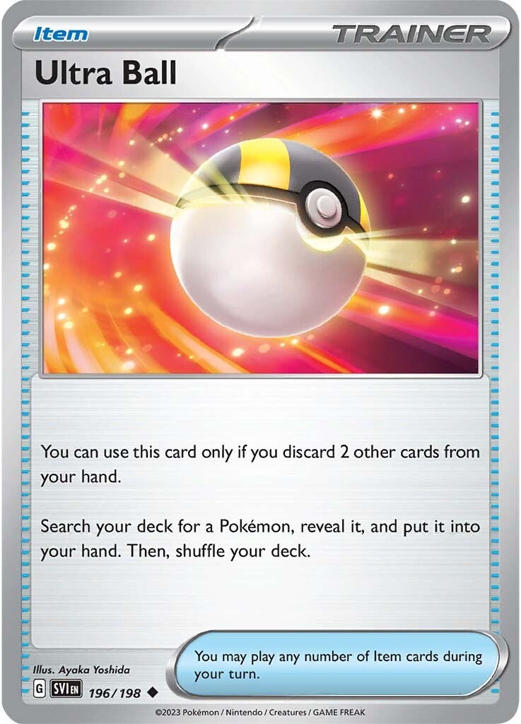 Ultra Ball (196/198) [Scarlet & Violet: Base Set] - Pokémon - Card Brawlers | Quebec | Canada |