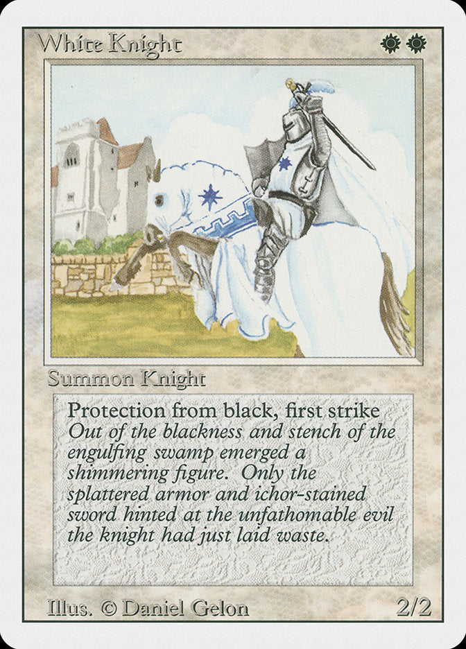 White Knight [Revised Edition] - Magic: The Gathering - Card Brawlers | Quebec | Canada |