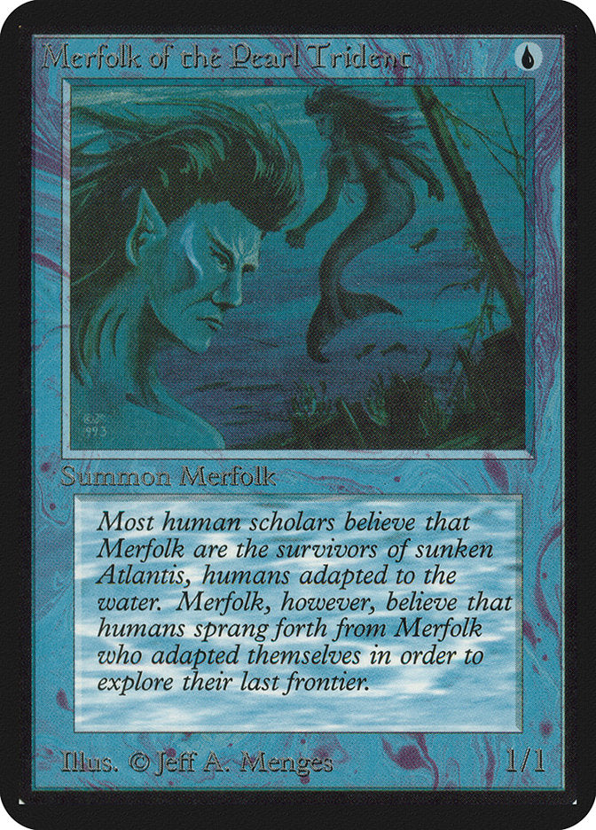 Merfolk of the Pearl Trident [Alpha Edition] - Magic: The Gathering - Card Brawlers | Quebec | Canada |