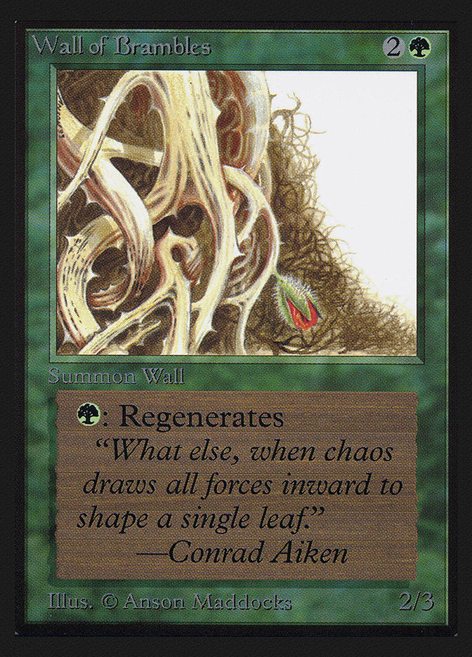 Wall of Brambles [International Collectors' Edition] - Magic: The Gathering - Card Brawlers | Quebec | Canada |