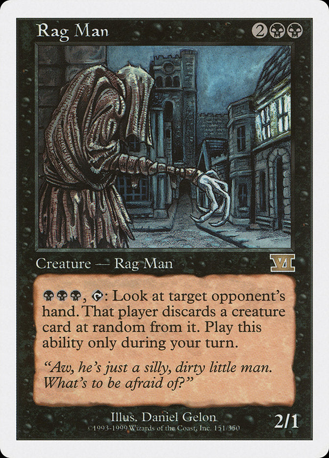 Rag Man [Classic Sixth Edition] - Magic: The Gathering - Card Brawlers | Quebec | Canada |