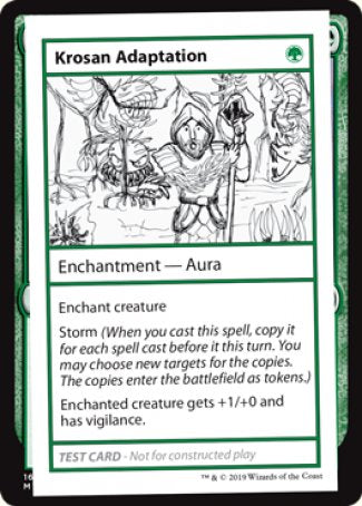 Krosan Adaptation (2021 Edition) [Mystery Booster Playtest Cards] - Magic: The Gathering - Card Brawlers | Quebec | Canada |