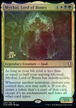 Myrkul, Lord of Bones [Commander Legends: Battle for Baldur's Gate Prerelease Promos] - Magic: The Gathering - Card Brawlers | Quebec | Canada |