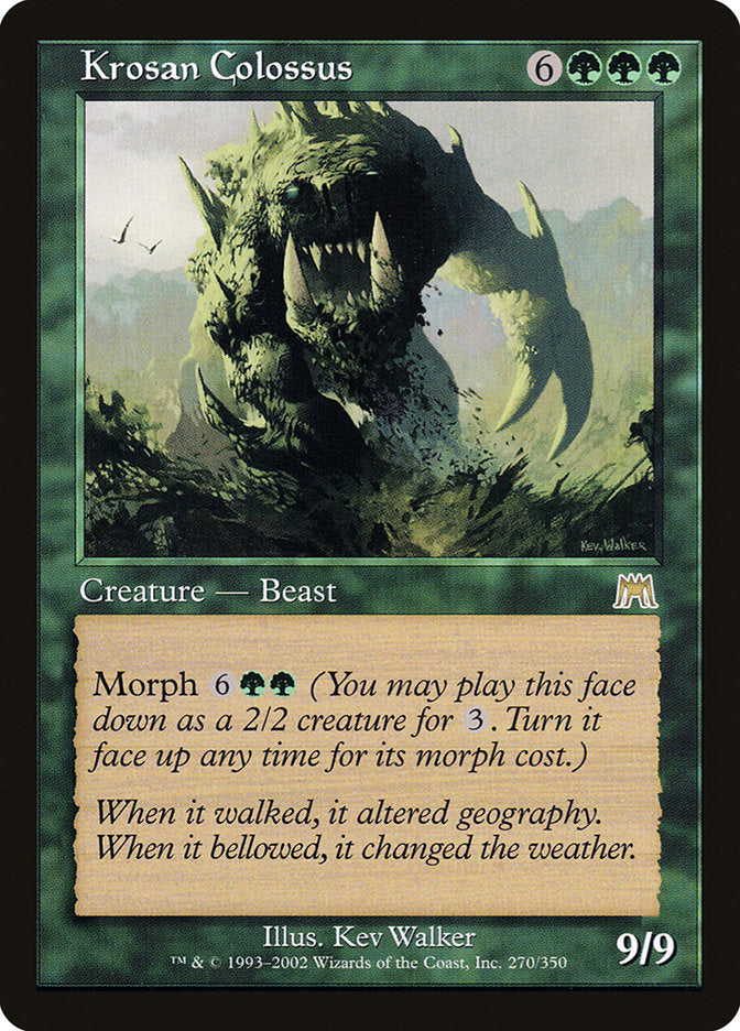 Krosan Colossus [Onslaught] - Magic: The Gathering - Card Brawlers | Quebec | Canada |