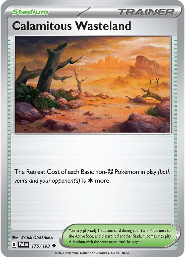 Calamitous Wasteland (175/193) [Scarlet & Violet: Paldea Evolved] - Pokémon - Card Brawlers | Quebec | Canada |