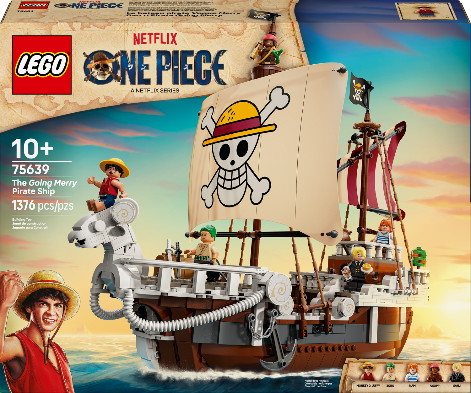 LEGO® - ONE PIECE - The Going Merry Pirate Ship - Building Kit - 75639 - Lego - Card Brawlers | Quebec | Canada |