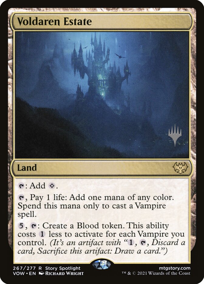 Voldaren Estate (Promo Pack) [Innistrad: Crimson Vow Promos] - Magic: The Gathering - Card Brawlers | Quebec | Canada |