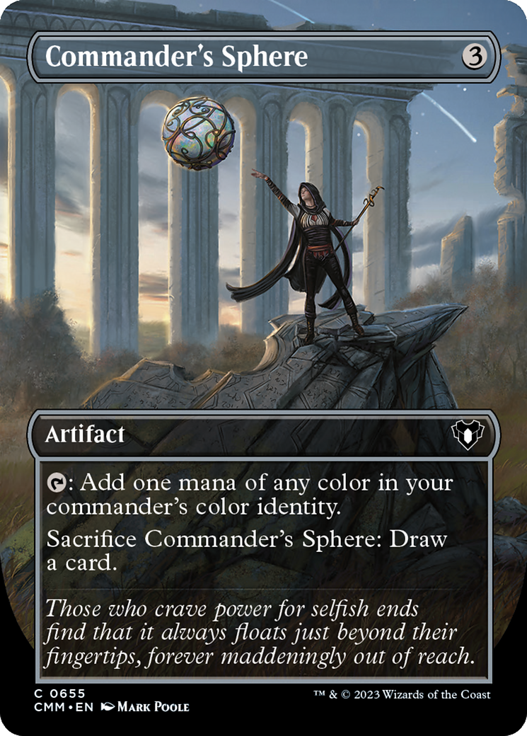 Commander's Sphere (Borderless Alternate Art) [Commander Masters] - Magic: The Gathering - Card Brawlers | Quebec | Canada |