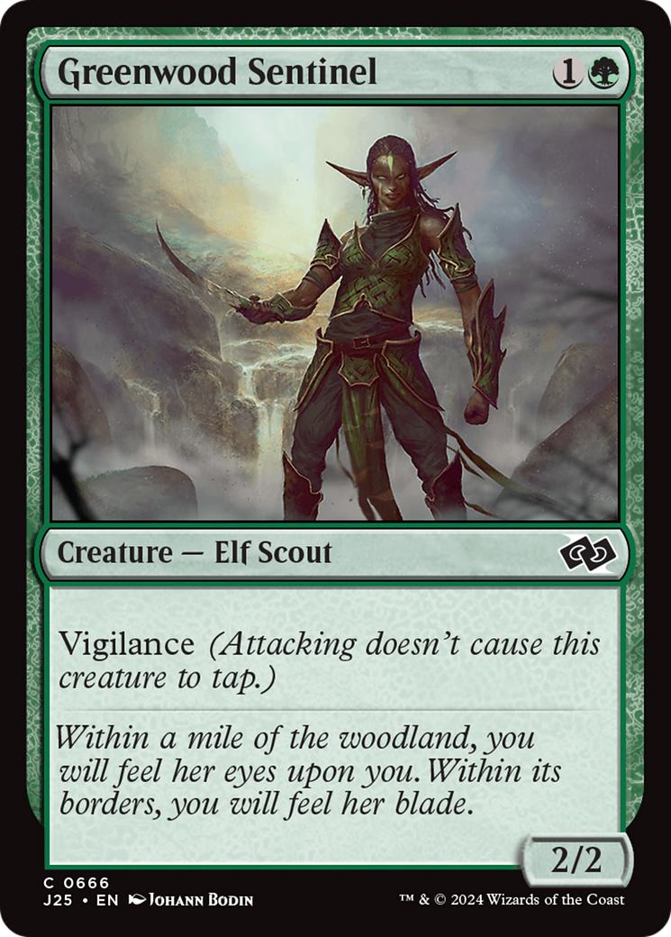 Greenwood Sentinel [Foundations Jumpstart] - Magic: The Gathering - Card Brawlers | Quebec | Canada |